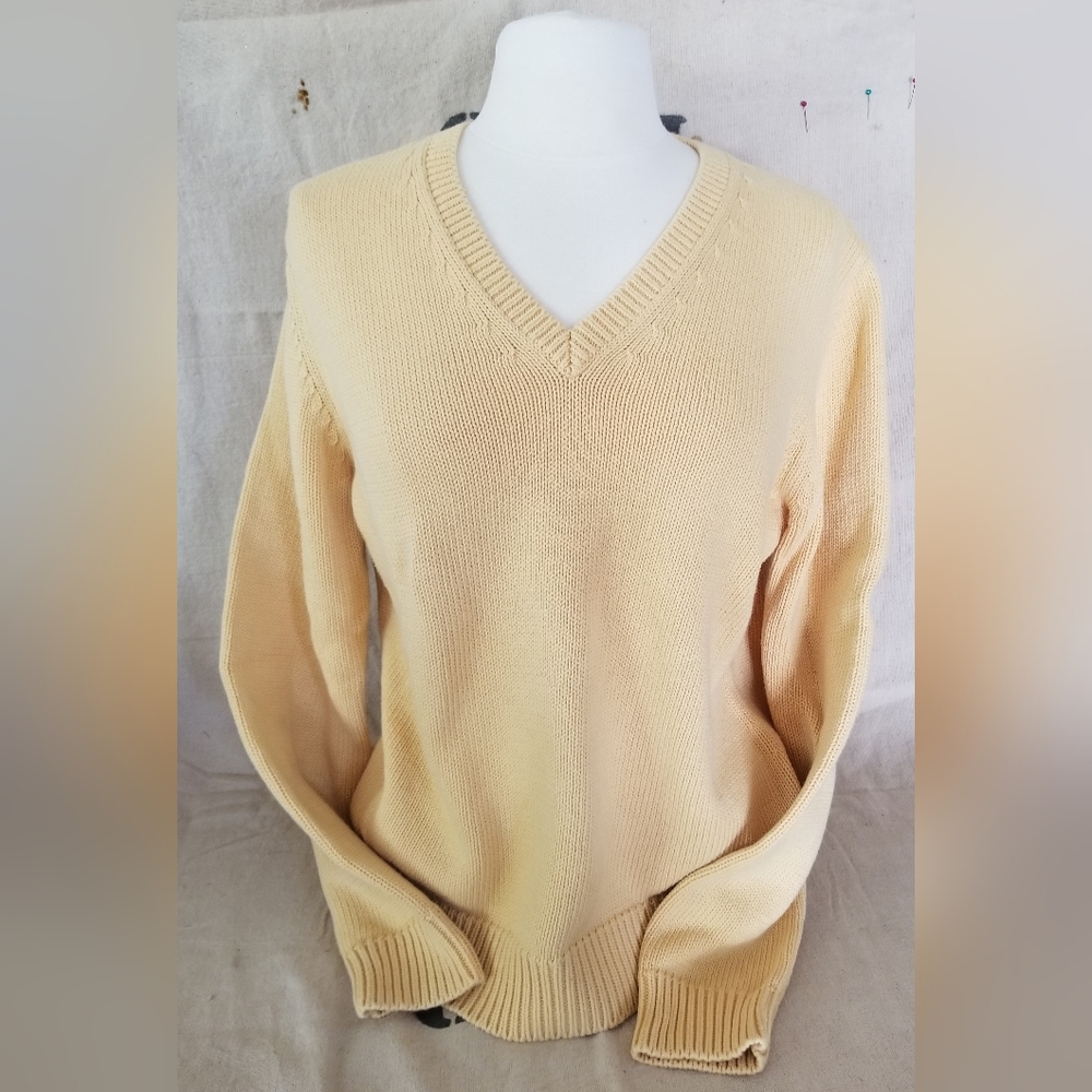 St. John's Bay Buttercup Yellow Sweater